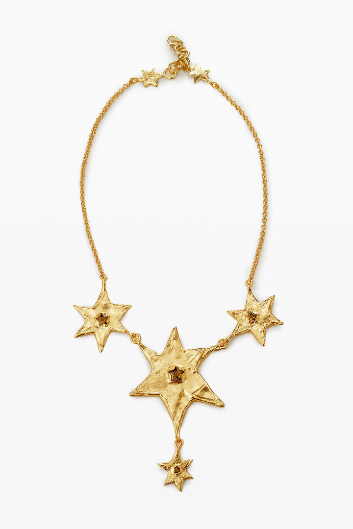 Zalio chain necklace with hanging stars | Desigual