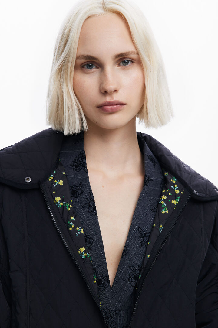Long padded coat | Desigual