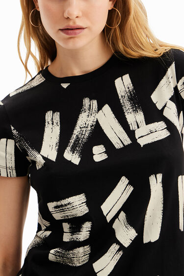 Samarreta lletres arty | Desigual