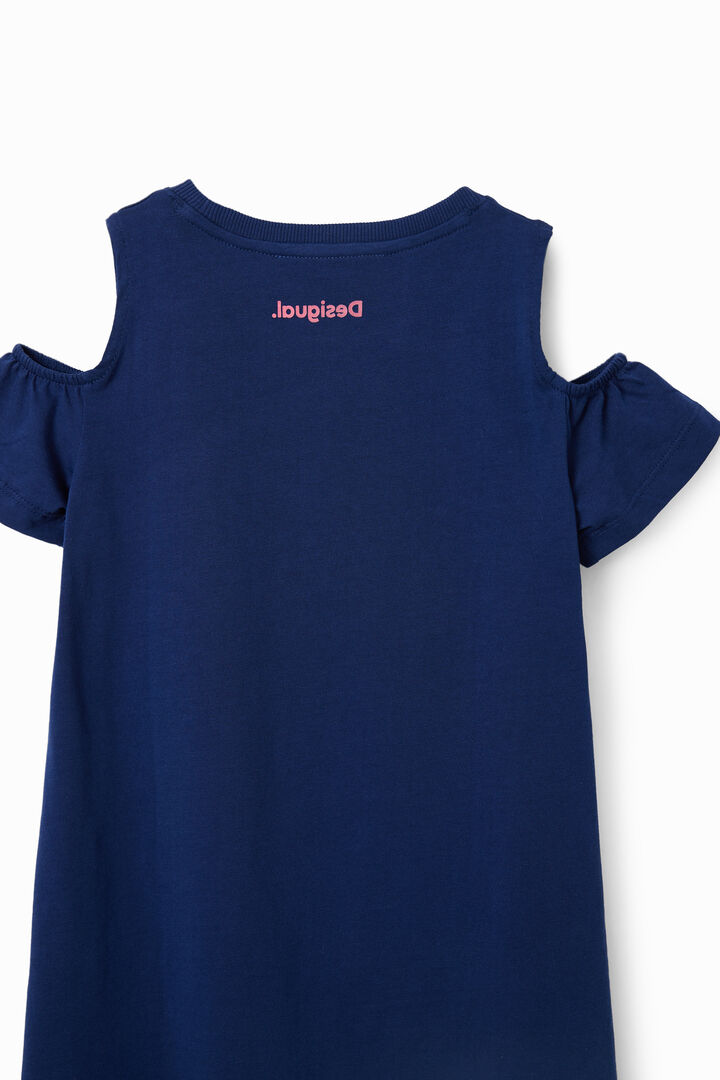 Maglietta grafica cuore cut-out | Desigual