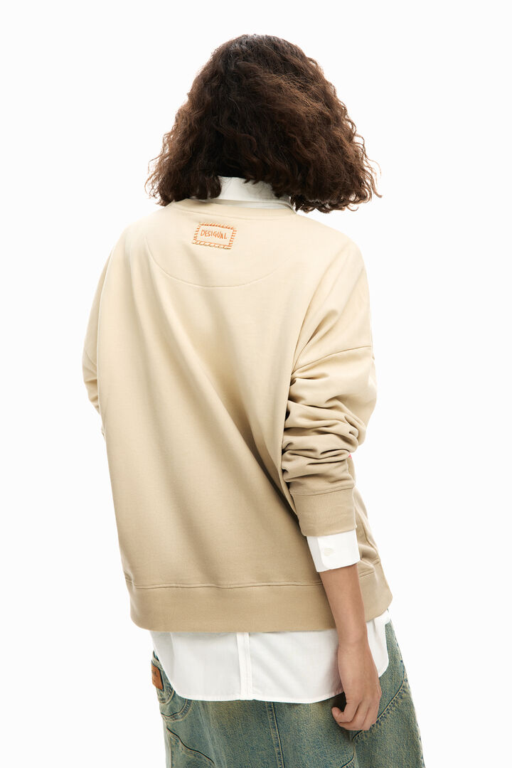 Floral print sweatshirt | Desigual