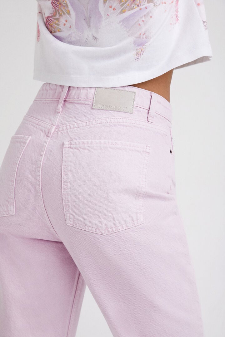 Straight cropped jeans | Desigual