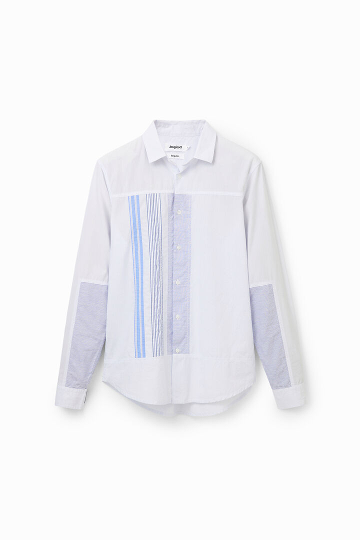 Camisa patch rayas | Desigual