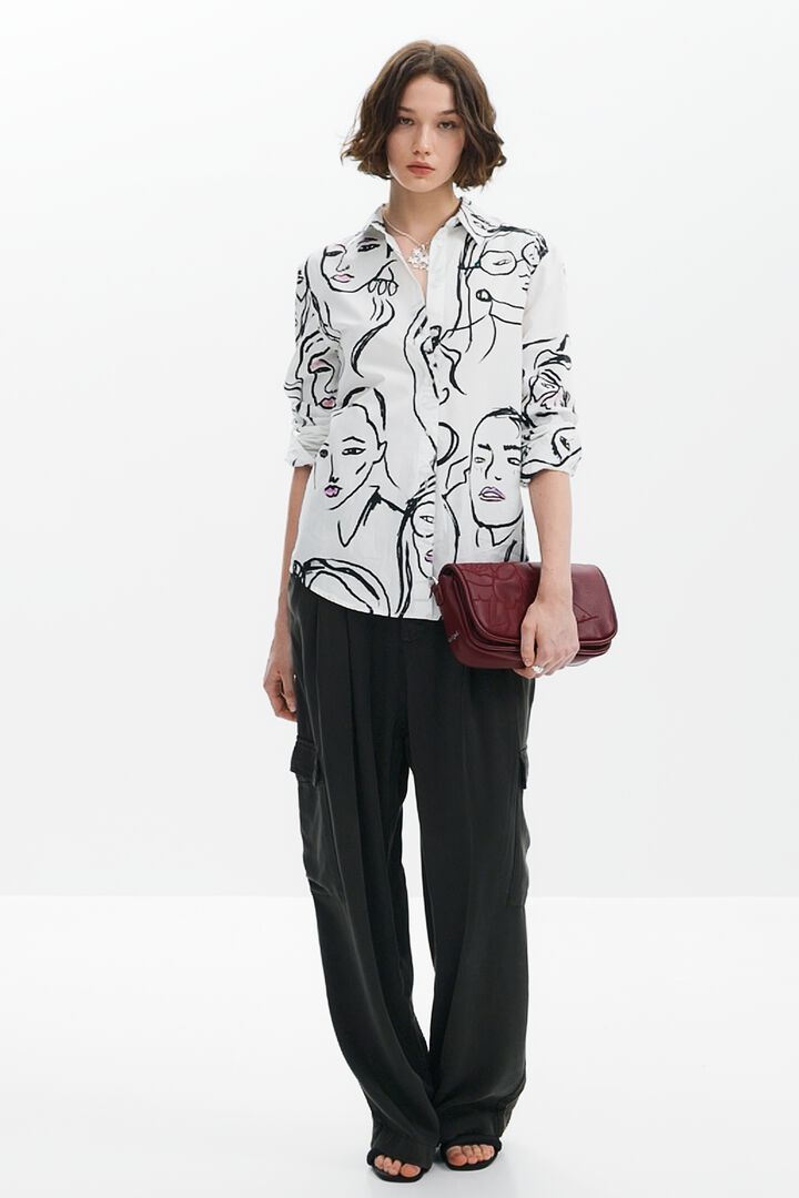 Face print shirt | Desigual