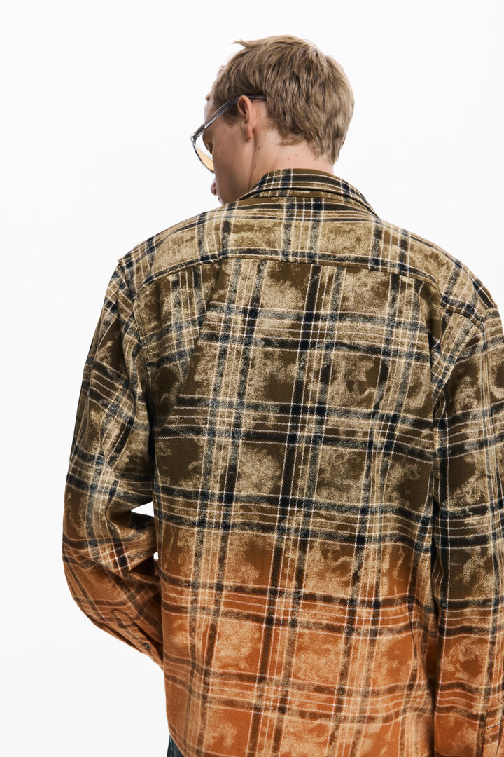 Camisa manga larga degradado | Desigual