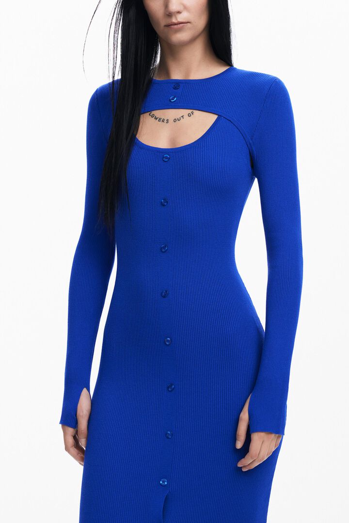 Vestido cutout Maitrepierre | Desigual