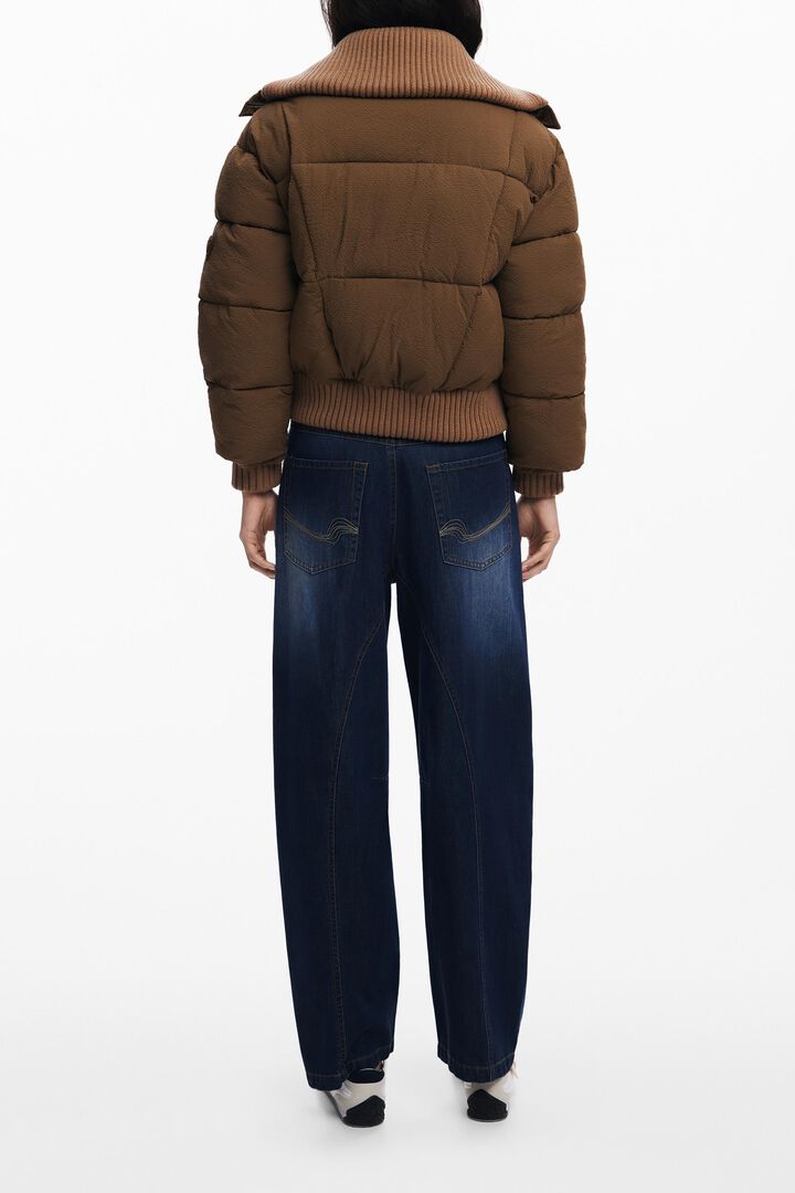 Padded bomber-style coat | Desigual