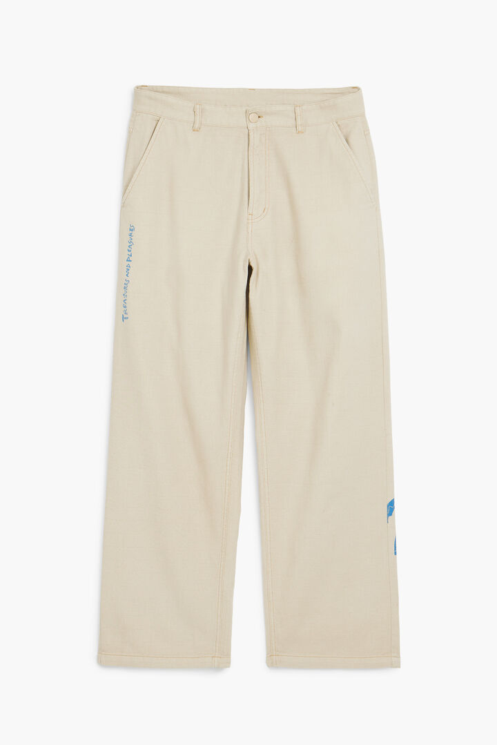 Long palm tree pants | Desigual