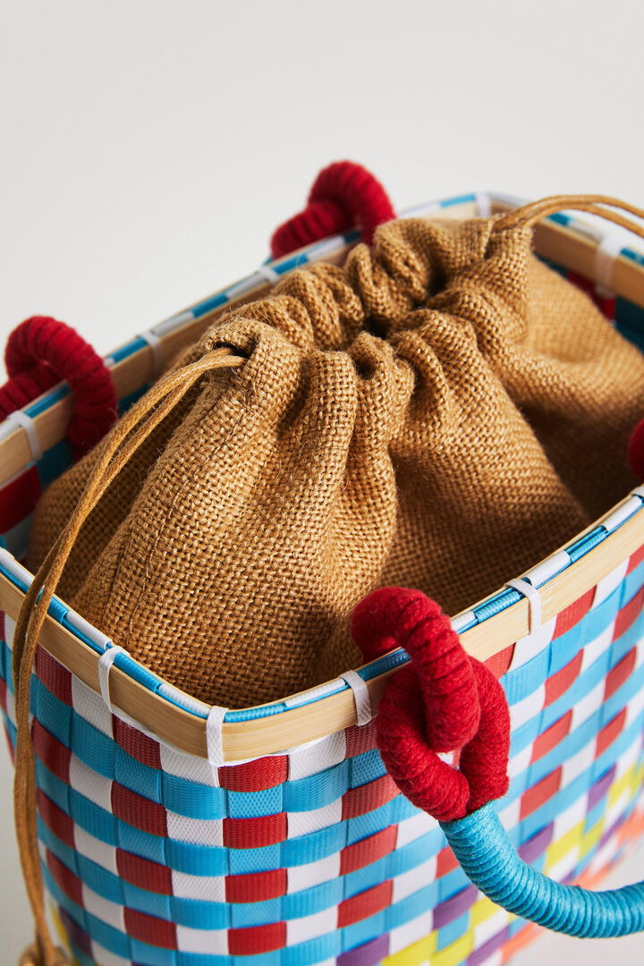 Stella Jean mini basket bag | Desigual