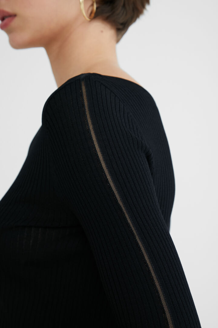 Jersey slim cuello pico | Desigual