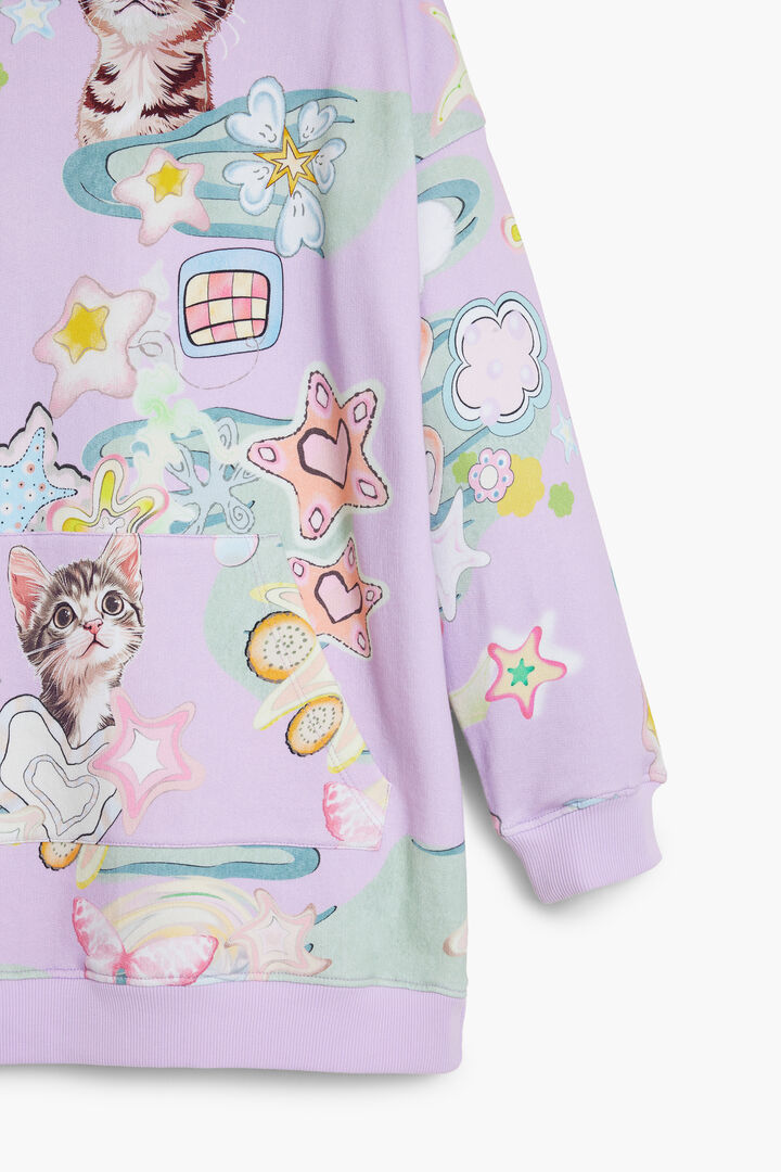 Vestido capucha gatos | Desigual