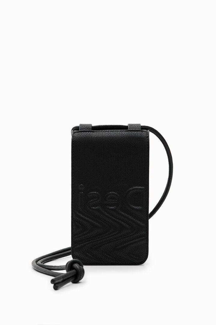 Embossed logo smartphone pouch | Desigual