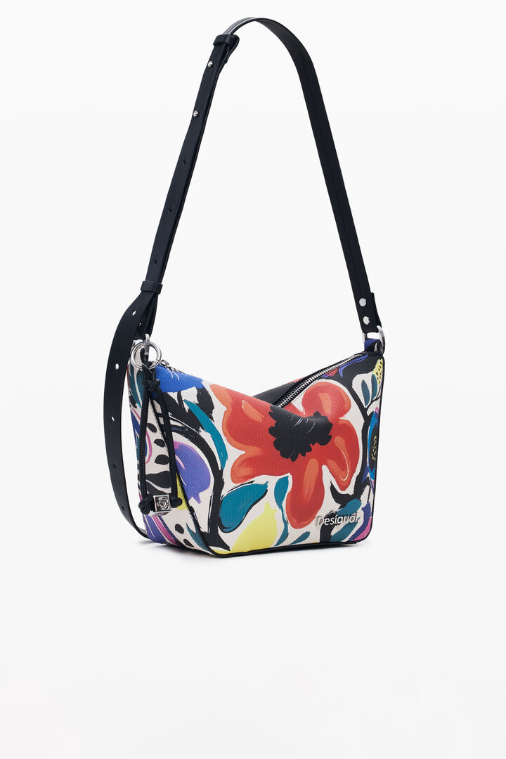 Stredná kvetinová crossbody taška | Desigual