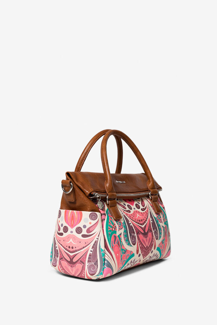 Printed briefcase bag | Desigual