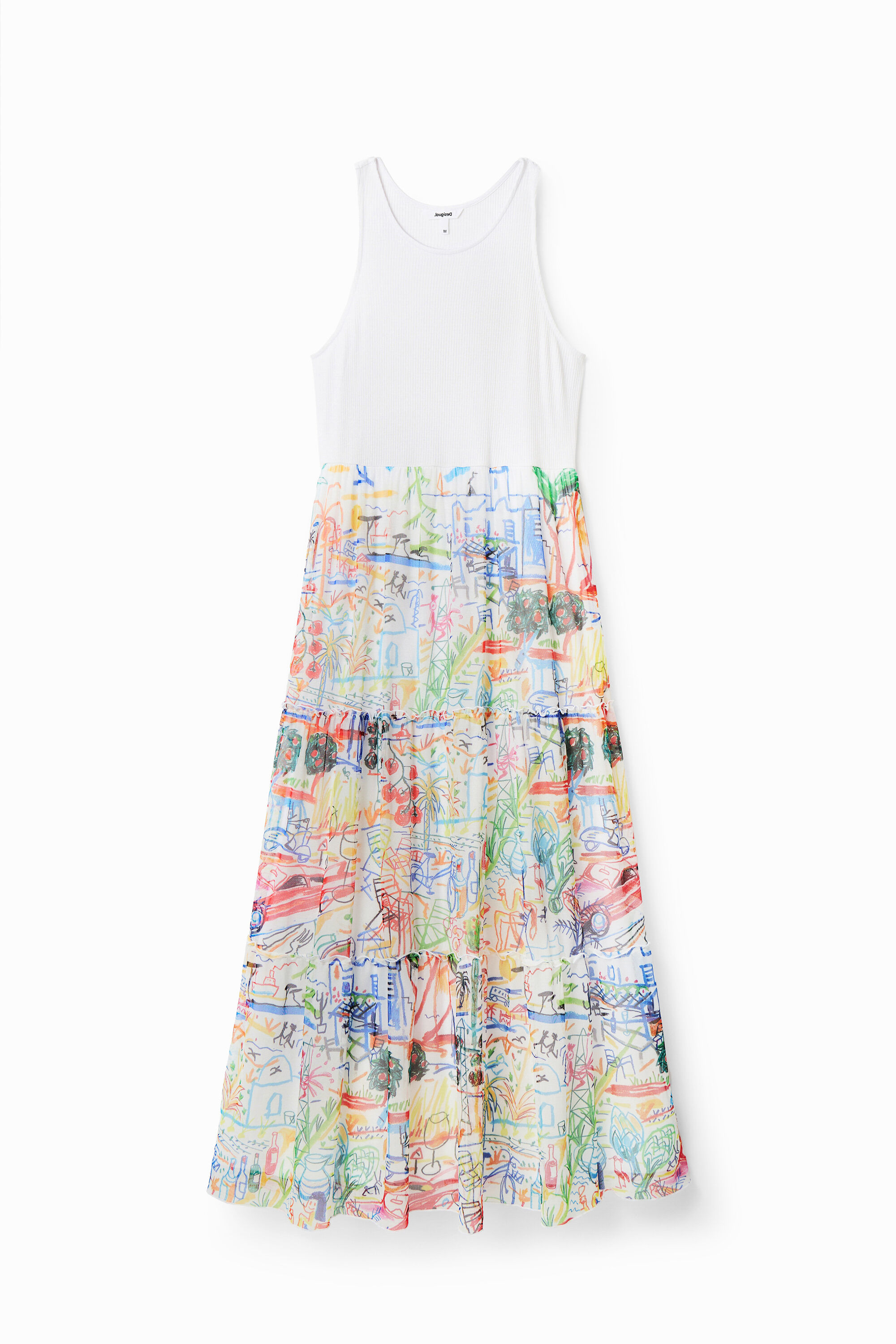 Langes Kleid Tüll