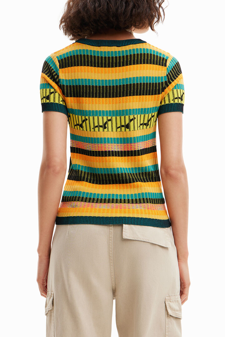 Knit landscape T-shirt | Desigual