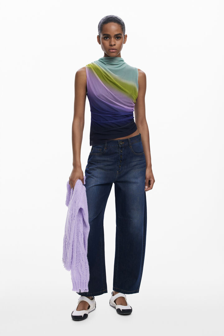 Gradient tulle T-shirt | Desigual