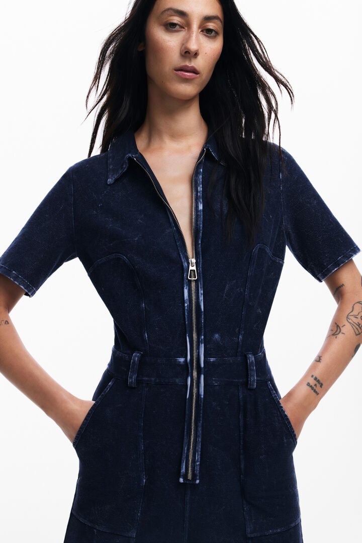 Mono denim efecto lavado | Desigual