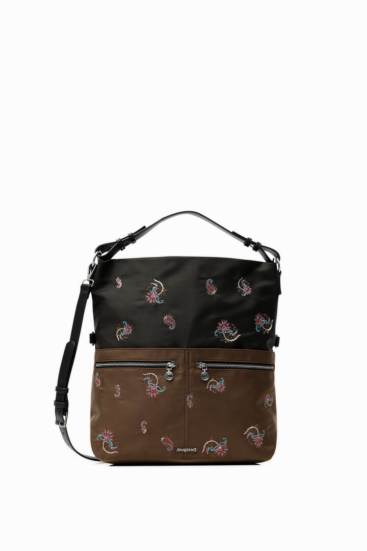 Bolso cuadrado paisley | Desigual