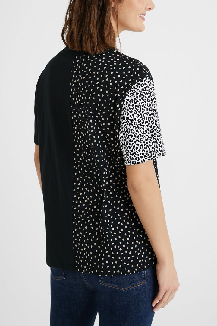 T-shirt pois dentelle | Desigual