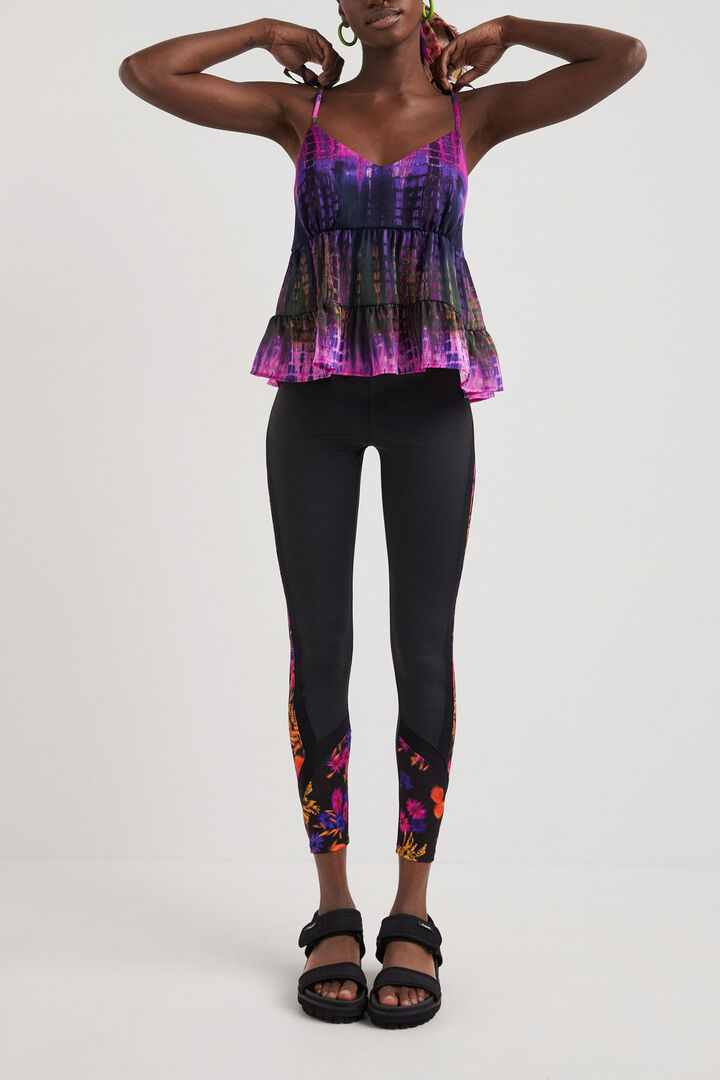 Top de tirantes tie-dye | Desigual