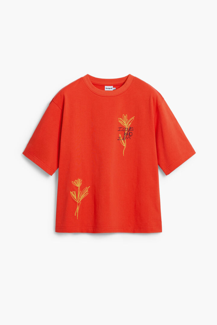 Camiseta manga corta flores | Desigual