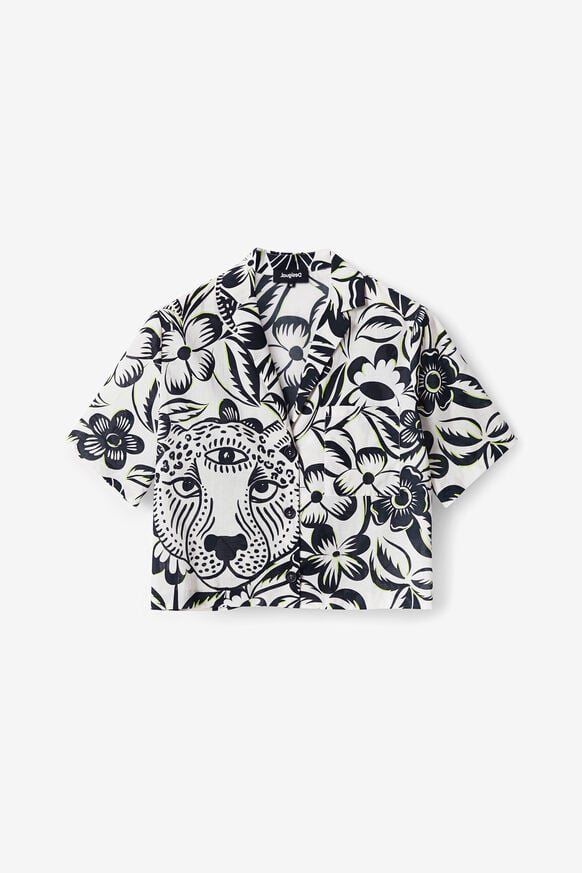 Cropped jungle shirt | Desigual
