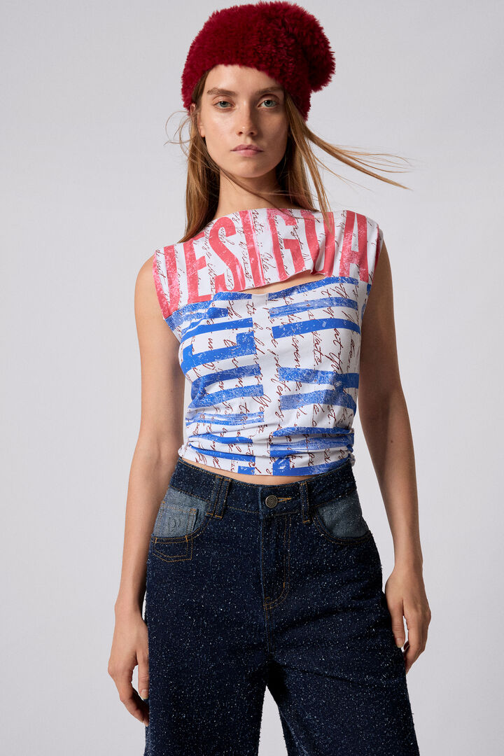 Tweekleurige jeans | Desigual