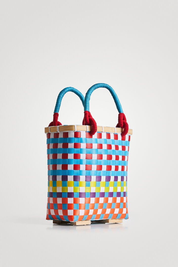 Stella Jean mini basket bag | Desigual