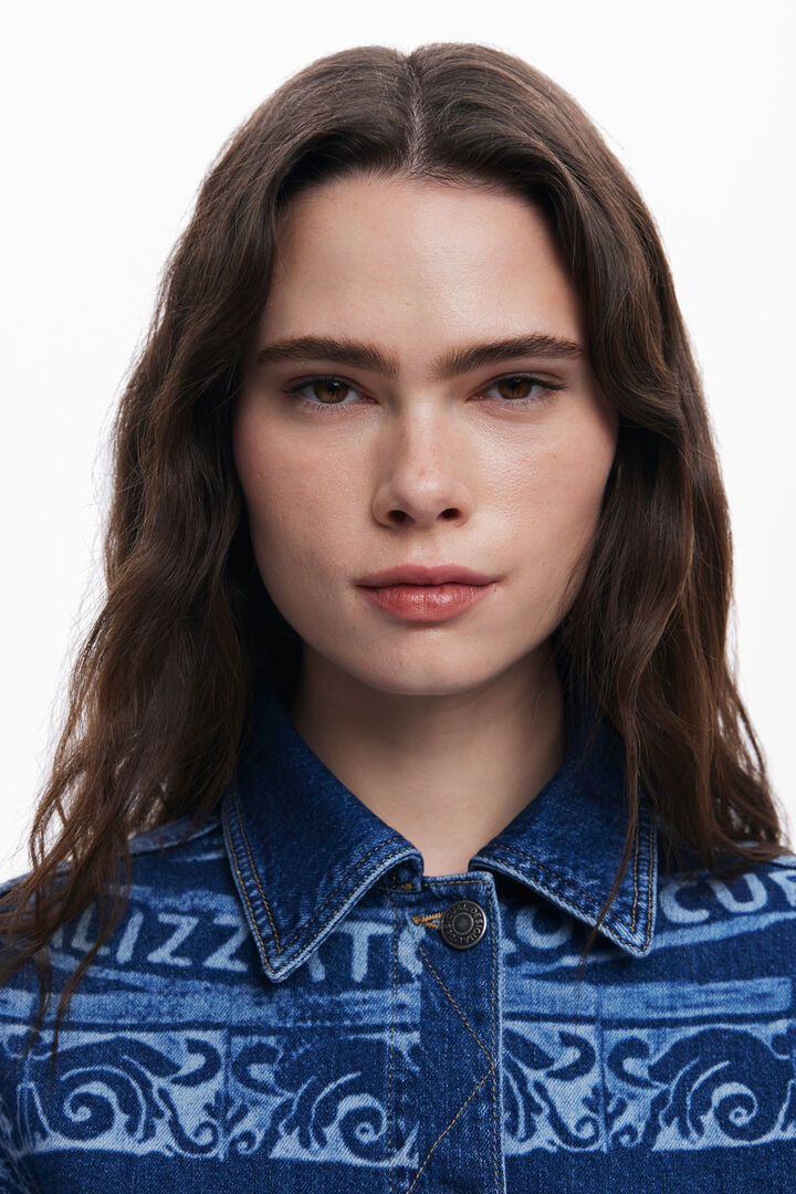 Veste en jean palmiers | Desigual