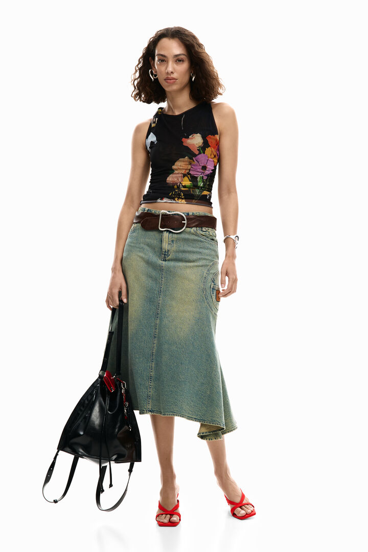 Shiny medium backpack | Desigual