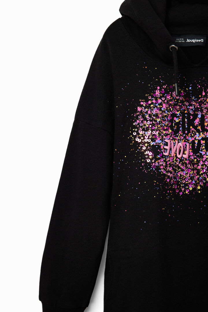 Szíves pulóver ruha | Desigual
