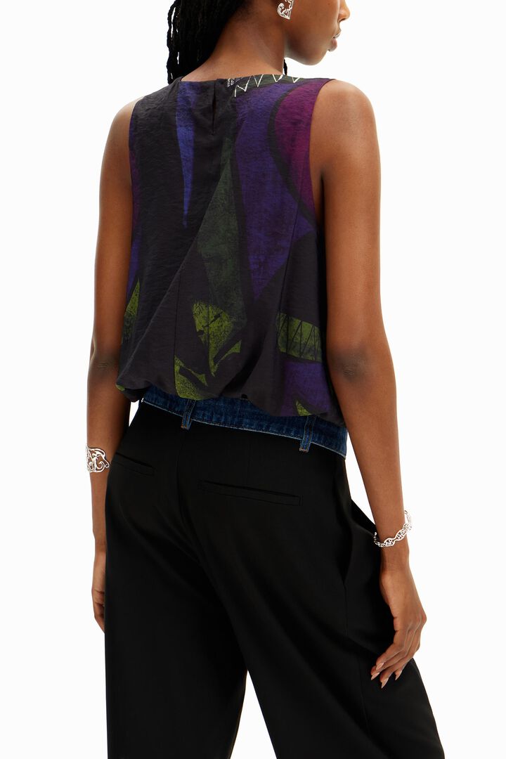 Blouse à bretelles M. Christian Lacroix | Desigual