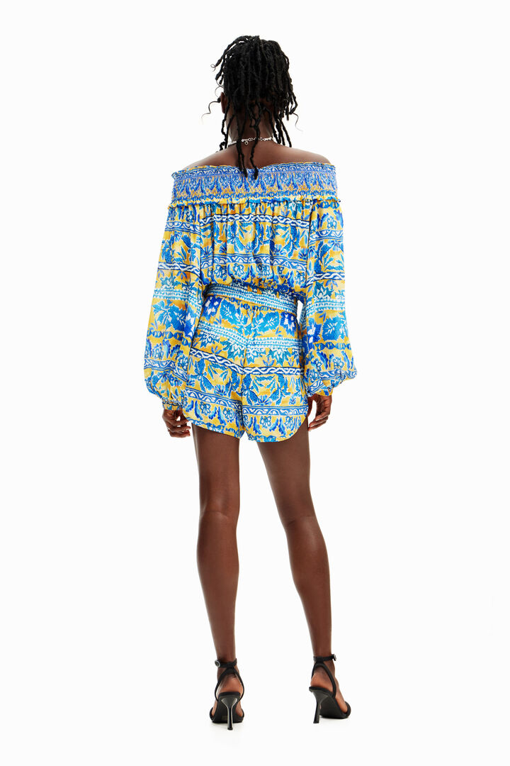 Combinaison courte tutti frutti Stella Jean | Desigual