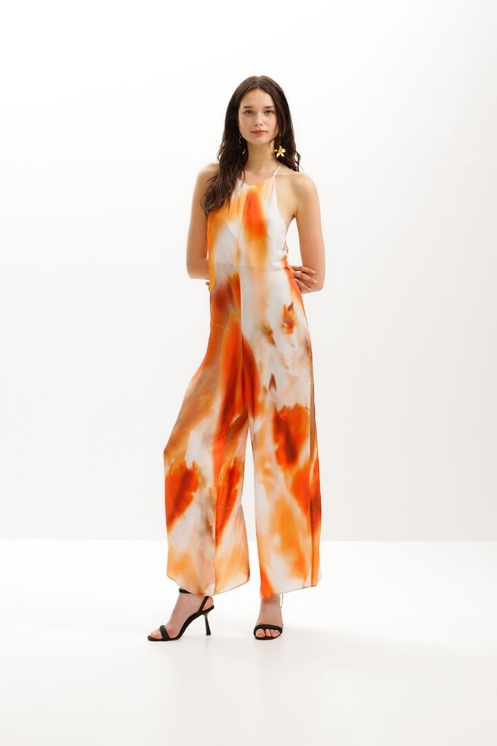 Halter pajac z abstraktnim potiskom | Desigual