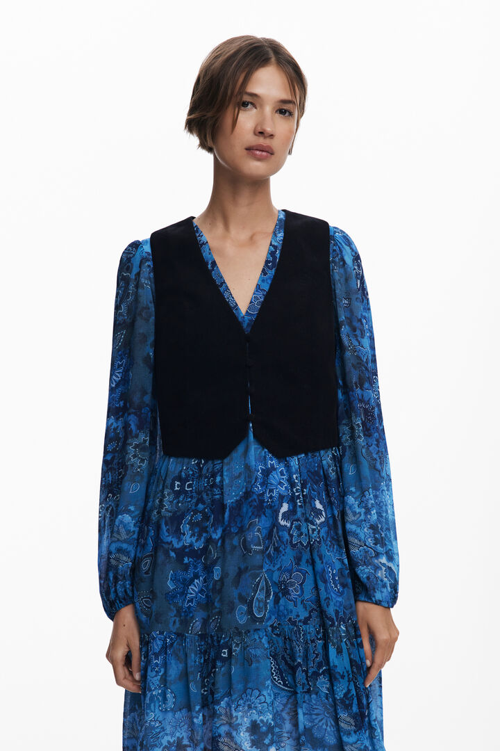2-in-1 Kleid-Weste | Desigual