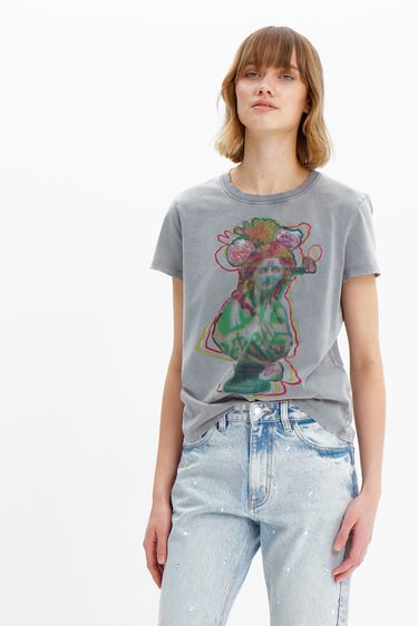 Raven jeans z  okrasnimi kamenčki | Desigual