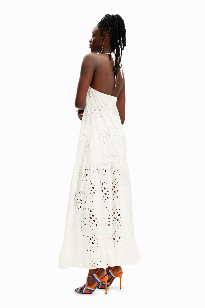 Robe longue broderies Stella Jean | Desigual
