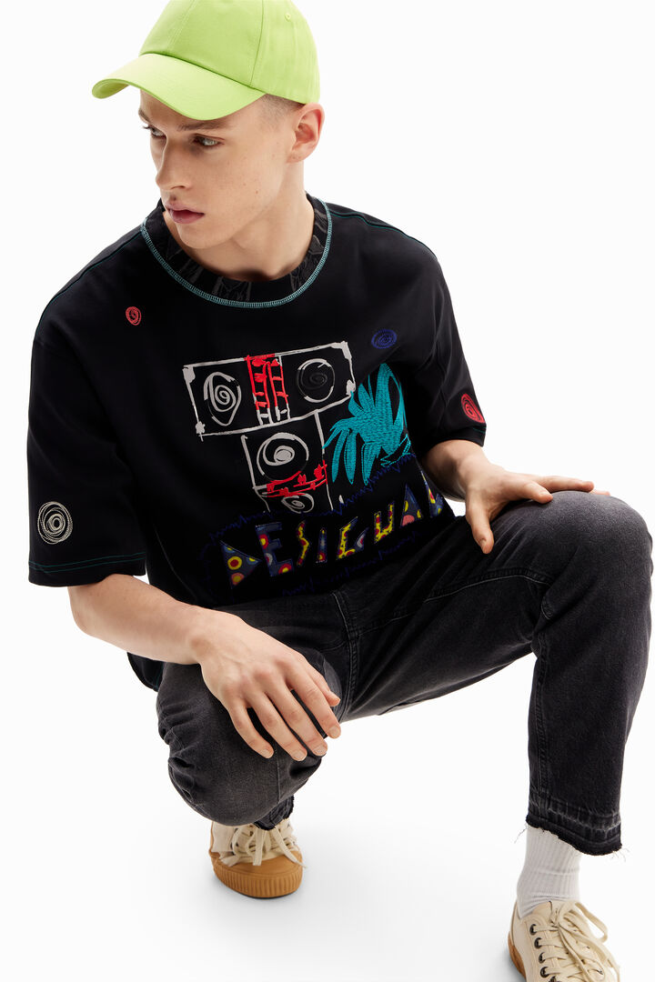 Camiseta Desigual bordados | Desigual