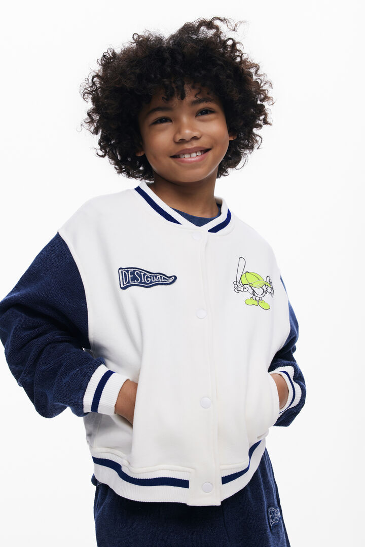 Hybrid baseball jacket