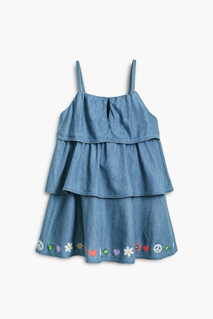 Ruffled short dress | Desigual