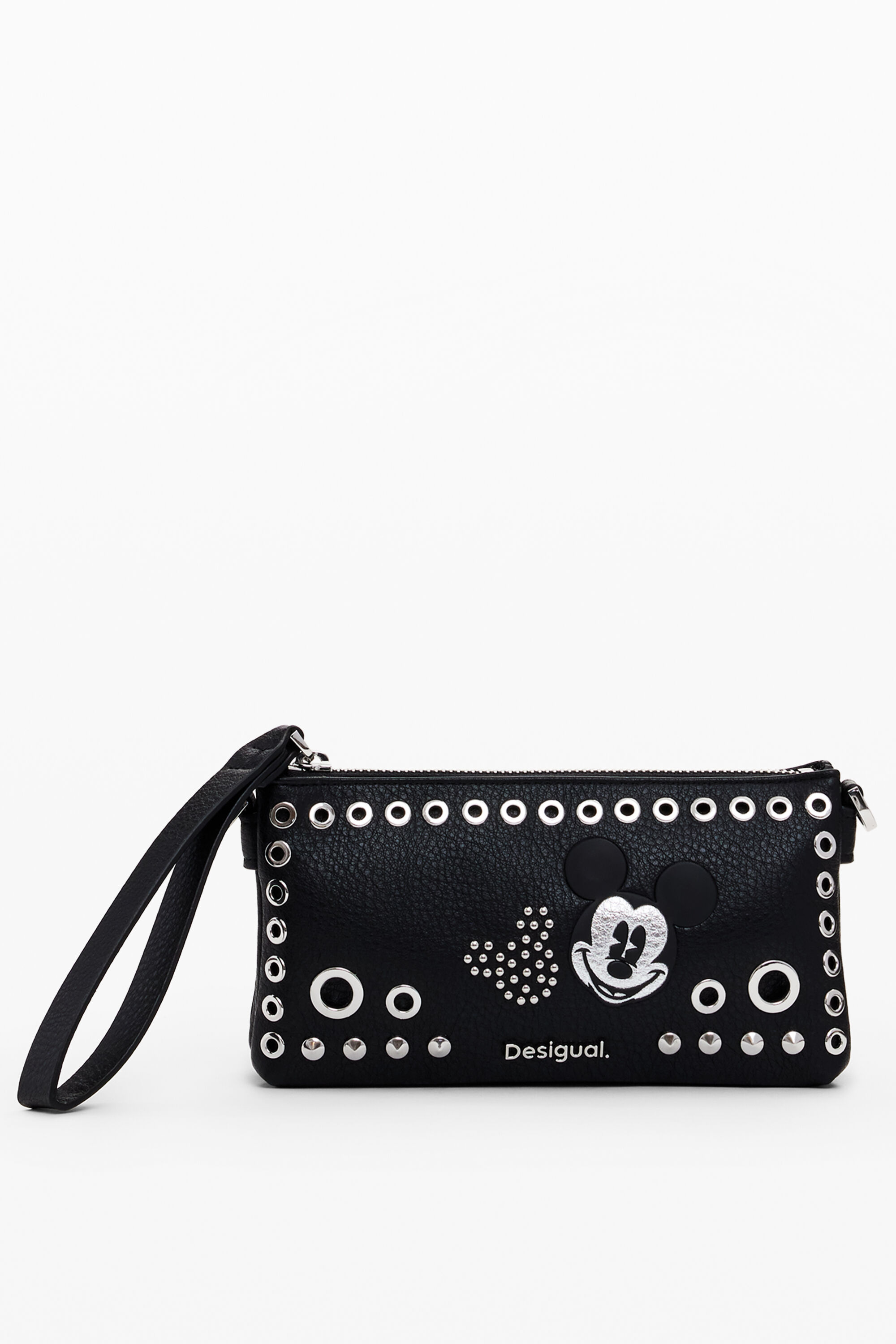 Desigual Mickey Mouse™ Studded Wallet In Black