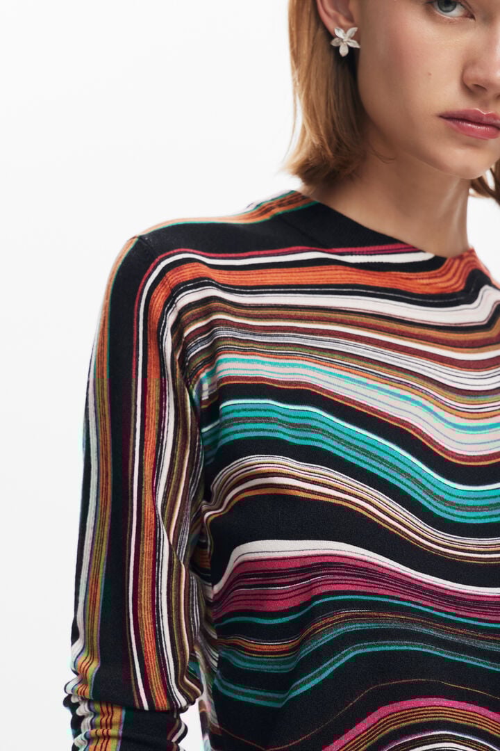 Jersey rayas onduladas | Desigual