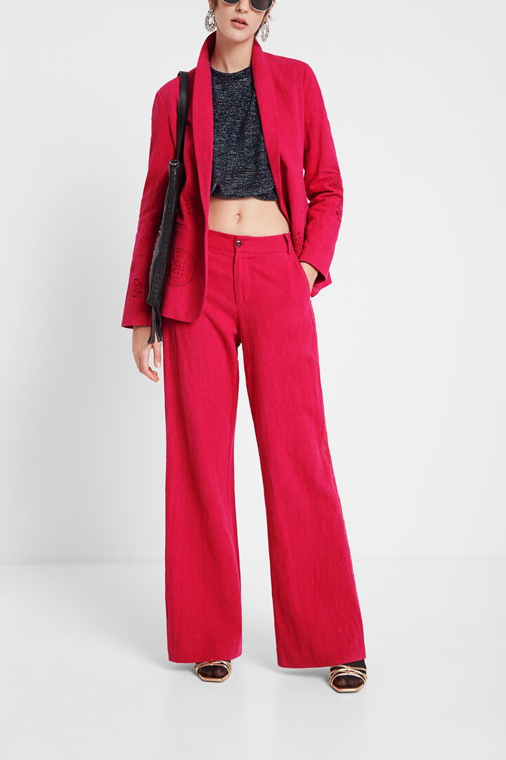 Americana fucsia troquelada | Desigual