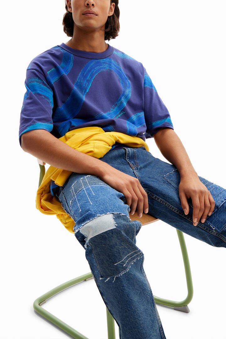 Paint effect t-shirt | Desigual