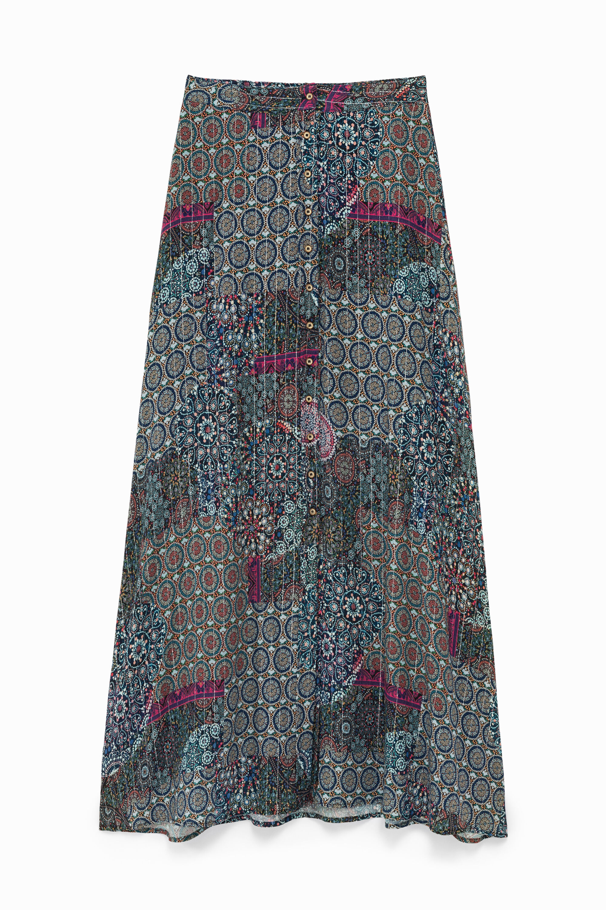 Gonna clearance lunga desigual