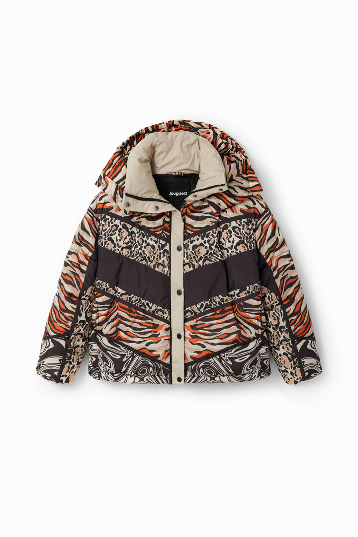 Padded patchwork jacket | Desigual