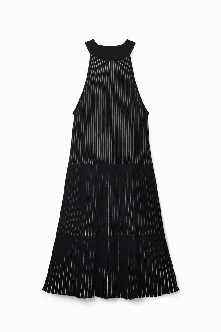 Vestido corto canalé | Desigual
