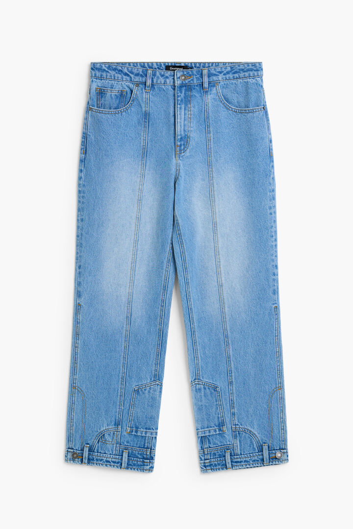 Long denim pants