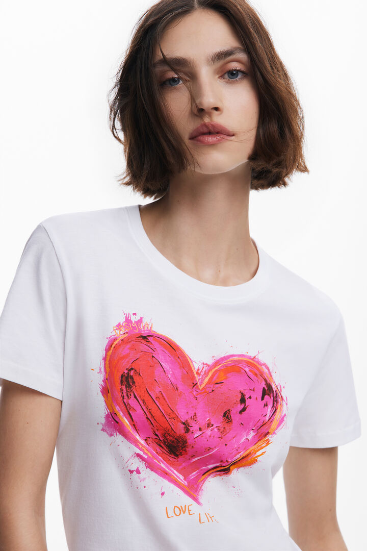 Camiseta corazón | Desigual